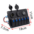 6 Gang Waterproof Switch Panel